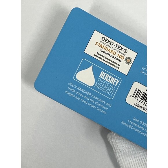 Candy Fruit Print Socks Neon Graphic Ankle 2 Pair Fun Colorful Gift - Picture 4 of 4